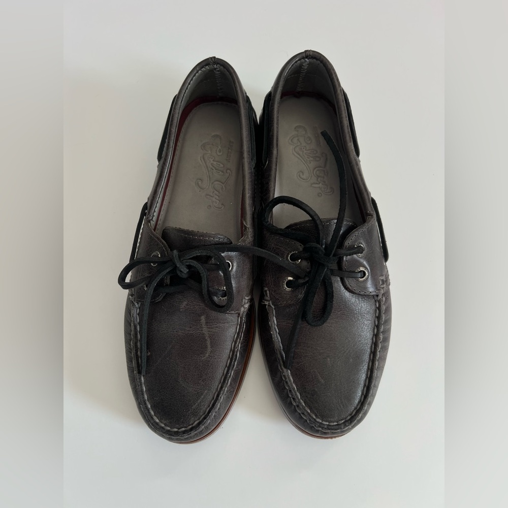 Sperry Gold Cup Boat Shoe in Midnight Grey